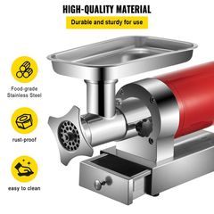 661 lbs./Hour Electric Meat Grinder Machine - Image 4