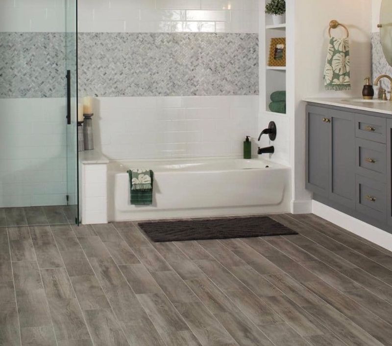 Lifeproof Shadow Wood 6 in. x 24 in.Porcelain Floor and Wall Tile