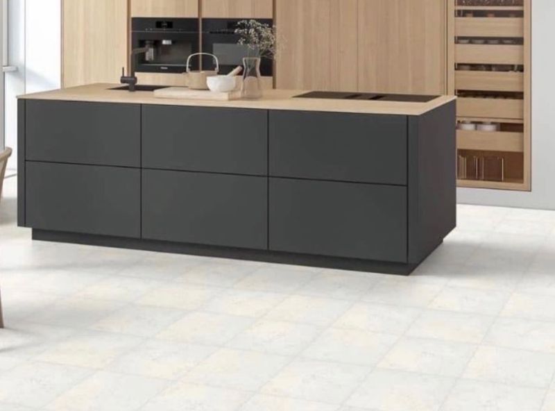 TrafficMasterBaja White 12 in. 12 in. Matte Ceramic Floor and Wall Tile (15 sq. ft. /Case)