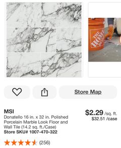 MSI Donatello 16 in. x 32 in. Polished Porcelain Marble Look Floor and Wall Tile (14.2 sq. ft./Case) - Image 2