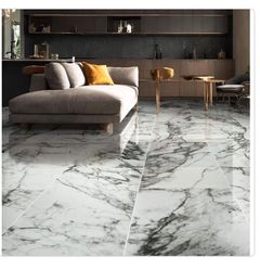 MSI Donatello 16 in. x 32 in. Polished Porcelain Marble Look Floor and Wall Tile (14.2 sq. ft./Case) - Image 1