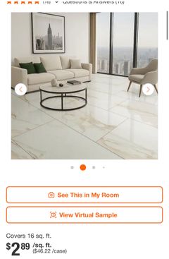 Milos White 24 in. x 48 in. Polished Porcelain Marble Look Floor and Wall Tile (16 sq. ft. /Case) - Image 2