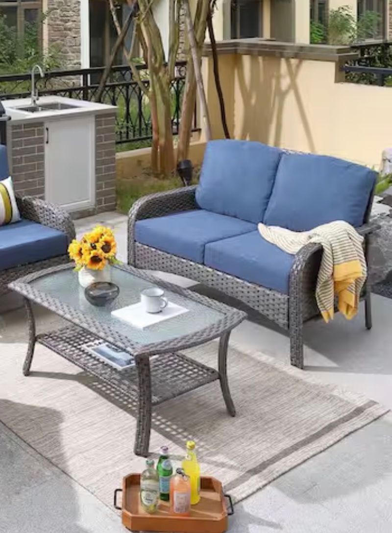 Sofa and Table Set