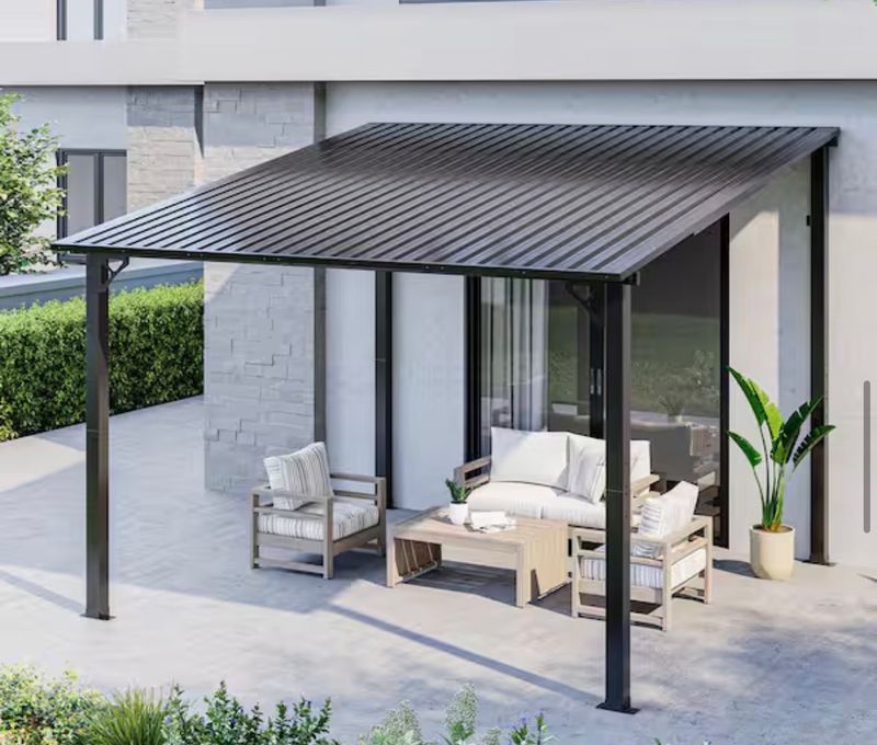 Metal Patio Cover 10 ft. x 10 ft.