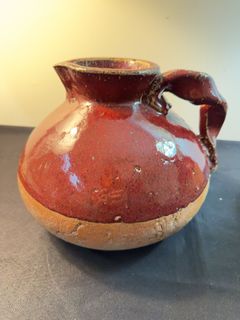 Heavy Terracotta Glazed Table Vessels - Image 2