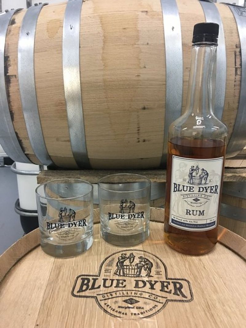 BlueDyer Distilling Company Auction. Waldorf MD banner