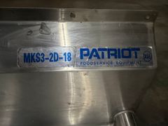 Patriot MKS3-2D-18 3-Compartment Sink - Image 3