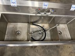 Patriot MKS3-2D-18 3-Compartment Sink - Image 4