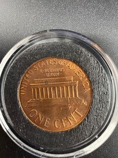 1961 Uncirculated Washington Quarter, Roosevelt Dime and Lincoln Penny  - Image 7