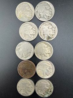 Buffalo Nickels  - Image 1
