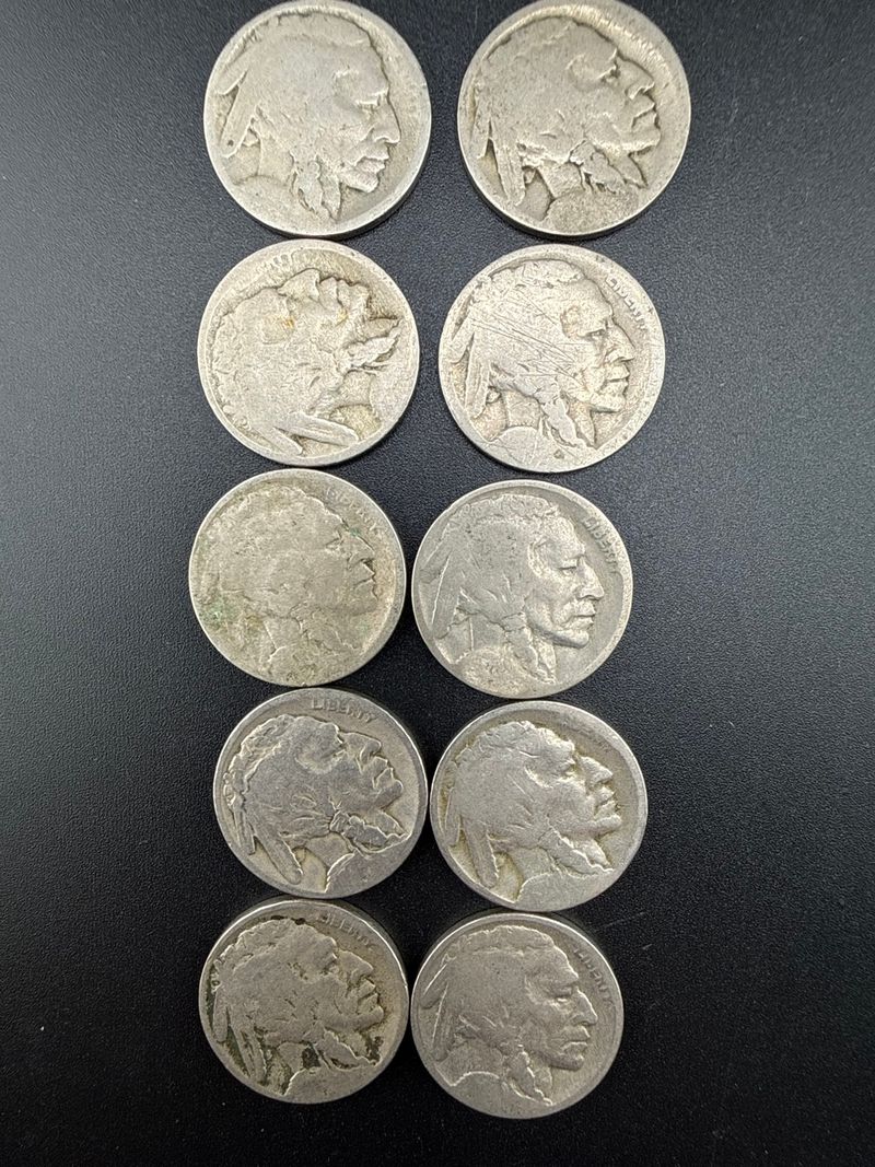 Buffalo Nickels  - Image 1