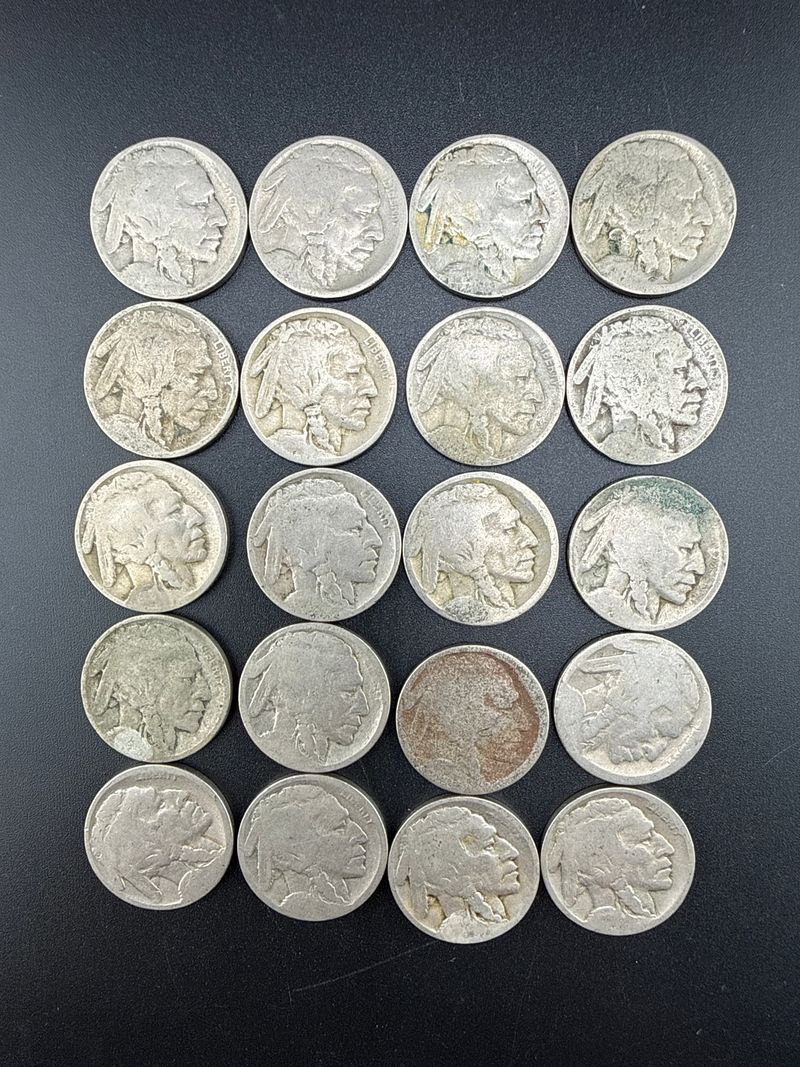 Buffalo Nickels  - Image 1