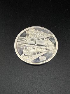 1985 Proof 150th Anniversary German Railroad  - Image 2