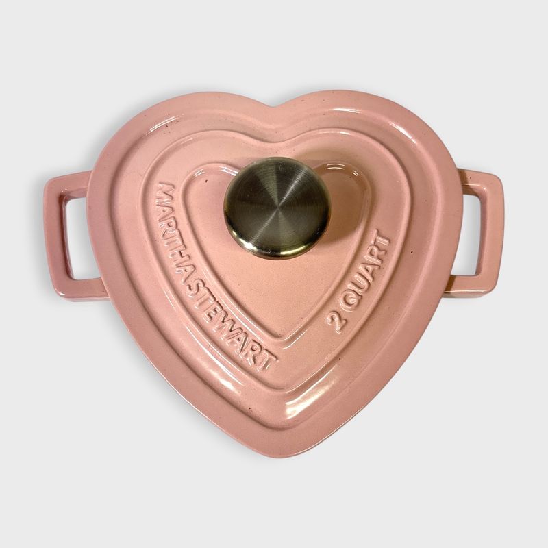 Martha Stewart Heart 2 Quart Pot