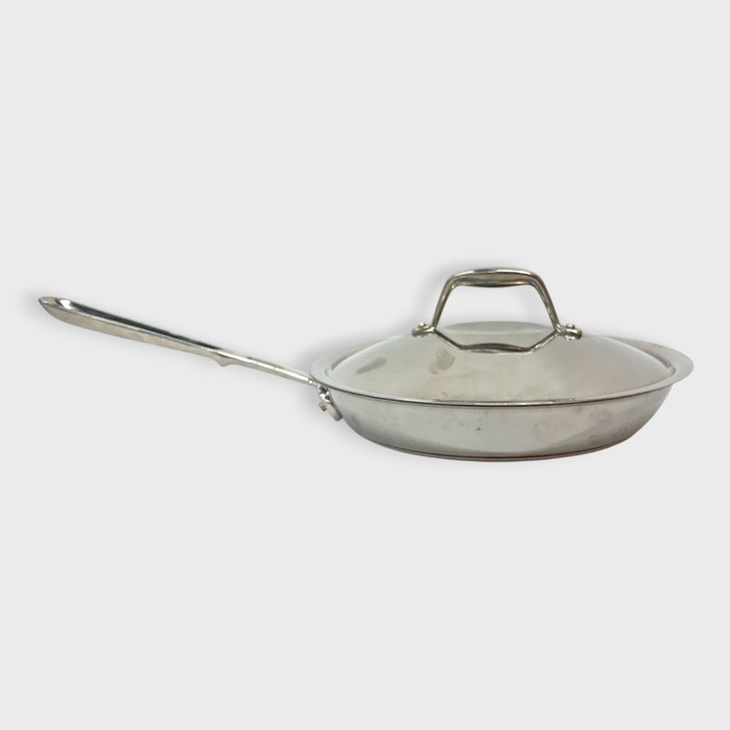 All-Clad Copper Core Stainless Steel Frying Pan with Lid