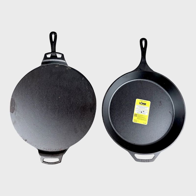 Lodge Cast Iron Skillet and Griddle Set