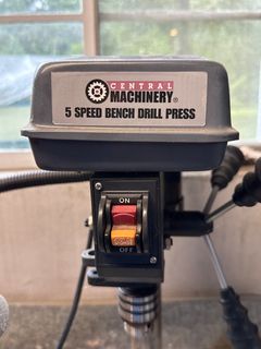 Central Machinery 5 Speed Drill Press - Image 2