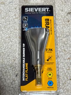 Multi-Torch Brass Interchangeable Flat Flame Burner Tip (Fuel Not Included) - Image 5