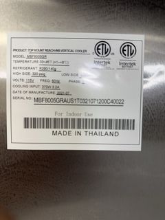 Atosa Commercial Refrigerator - Image 3
