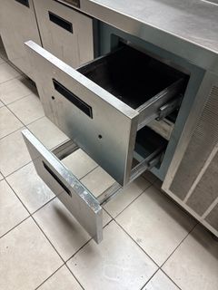 Stainless Refrigerated Chef Base with Drawers - Image 5