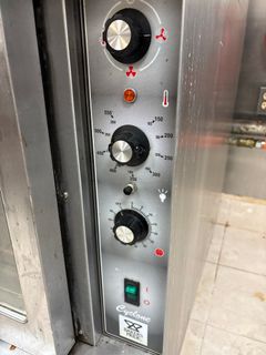 Double Stack Commercial Convection Ovens on Casters - Image 7