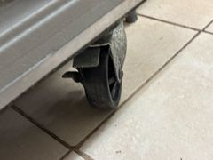 Stainless Steel Under Counter Refrigerator on Casters - Image 4