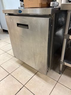 Stainless Steel Under Counter Refrigerator on Casters - Image 6
