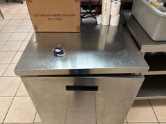 Stainless Steel Under Counter Refrigerator on Casters - Image 7