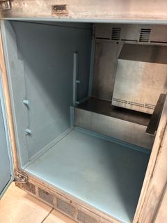 Three-Door Stainless Refrigerated Prep Table - Image 3