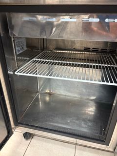 Three-Door Stainless Refrigerated Prep Table - Image 5