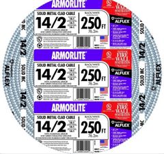 Armorlite Cable this lot includes total 250 linear ft. quantities in this lot per linear ft.  - Image 1