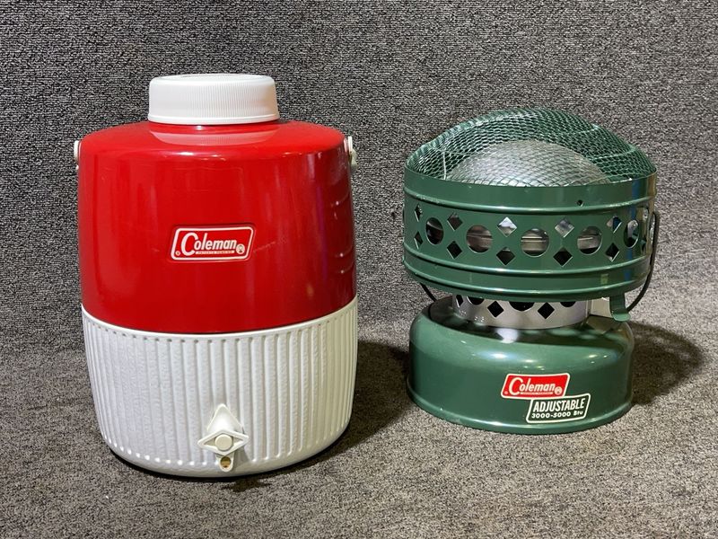 Coleman Jug and Adjustable Heater - Image 1