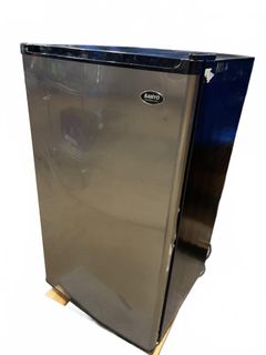 Sanyo Stainless Steel Mini Fridge - Image 1