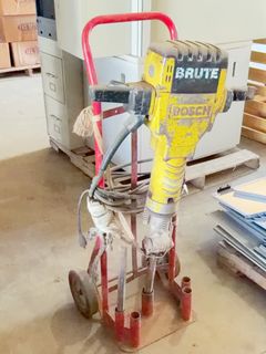 Electric Jackhammer with Cart and Power Cord - Image 1