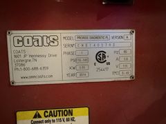 Coats Pro Ride Diagnostic PL Tire Balancer Unit - Image 8