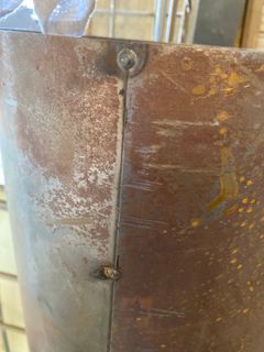 5ft Steel Pipe Section, Welded Seam - Image 2