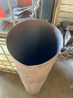 5ft Steel Pipe Section, Welded Seam - Image 3
