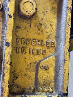 Greenlee No. 1800 Pipe Bender On Wheels - Image 5