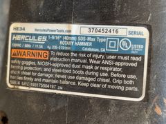 Hercules Rotary Hammer SDS-Max with Case - Image 3
