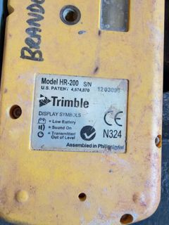 Spectra Laser Level With Trimble HR-200 Receiver - Image 2