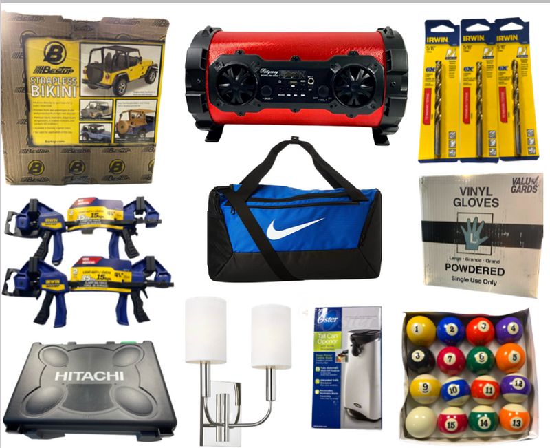 New Overstock and Surplus Inventory Auction in Richmond, VA banner