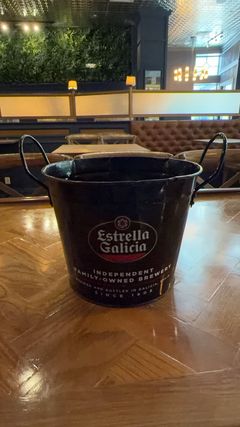 High Noon and Estrella Galicia Metal Buckets - Image 3