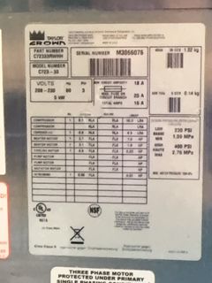 Taylor Crown C723-33 Soft Serve Ice Cream Machine - Image 3