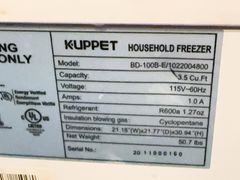 Kuppet 3.5 Cu. Ft. Household Chest Freezer - Image 3