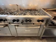Garland 6-Burner Gas Range with Oven - Image 1