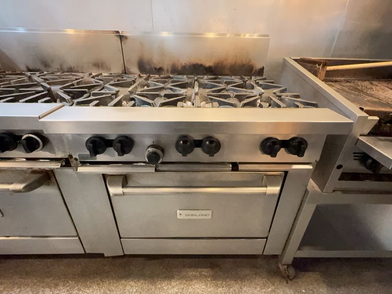 Garland 6-Burner Gas Range with Oven - Image 1