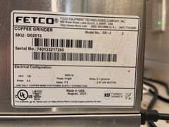 Fetco GR-2.3 Commercial Coffee Grinder - Image 3