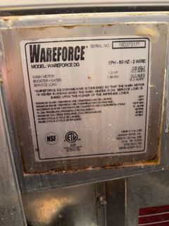 Wareforce DG Commercial Dishwasher, SuperSource - Image 7