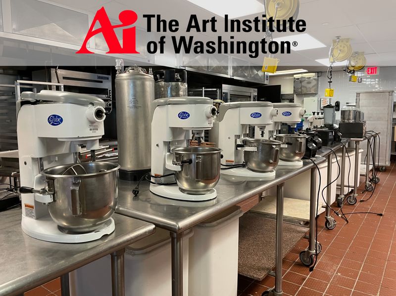M30633 Former Art Institute Culinary School Restaurant hospitality Equipment Auction Arlington, VA banner