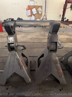 4 Heavy Duty Steel Jack Stands - Image 3